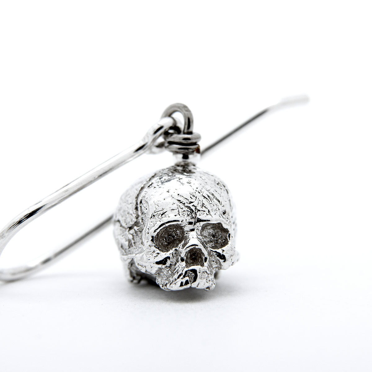 Par de aretes Calavera